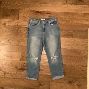 Signature Levi Strauss jeans “ heritage, boyfriend” size 12